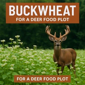 buckwheat for food plots, buckwheat food plot seed, buckwheat seed for deer, buckwheat cover crop for food plots, buckwheat deer food plot