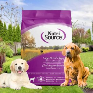 NutriSource Large Breed Puppy Chicken & Rice Dog Food 26 lbs., NurtiSource Dog Food