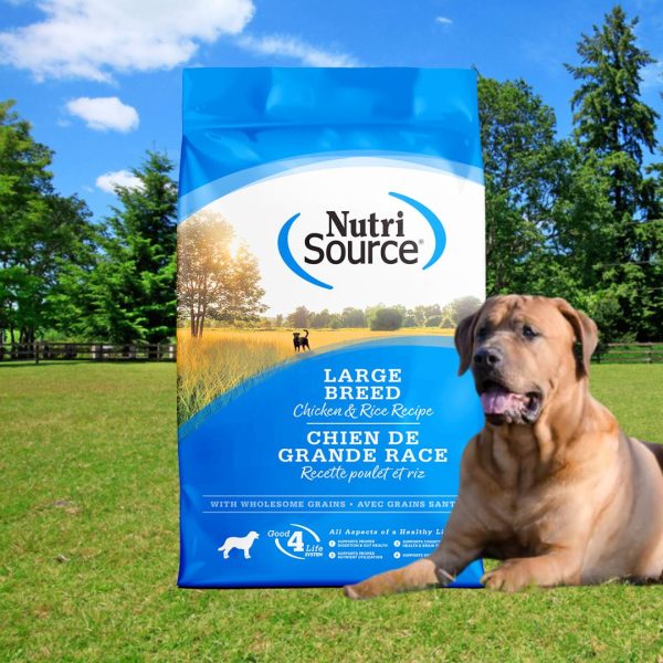 NutriSource Large Breed Chicken & Rice Dog Food 26 lbs., NutriSource Dog Food