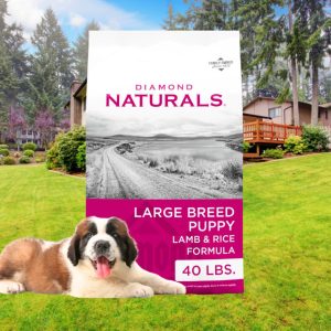 Diamond Natural Large Breed Puppy Lamb & Rice 40 lbs., Diamond Naturals Dog Food
